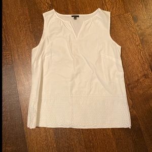 Talbots White Blouse